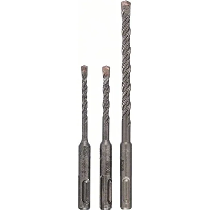 Bosch ProfessionalHammerbohrer 3tlg. Set SDS-plus-5, (Gesamtlänge 115 mm, Arbeitslänge 50 mm), 1617000118 – Bild 2