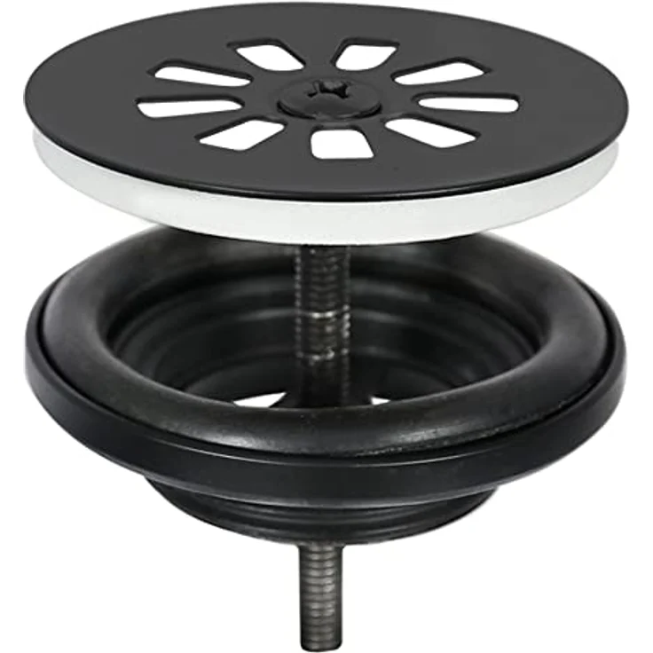 Differnz Flat Waschbecken-Set, kompakte Waschschüssel 38x24x7 cm für moderne WC-Räume – Bild 5