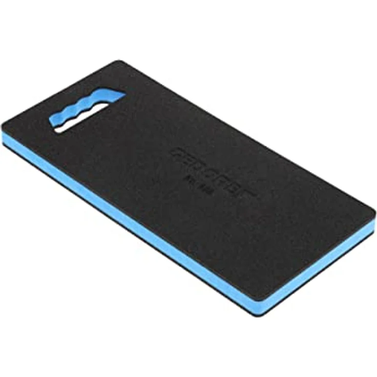 GEDORE Kniebrett mit Griffmulde, Zuverlässiger Schutz für die Knie, Fester Schaumstoff, Blau/Schwarz, 450 x 210 x 30 mm - Preisvergleich – Bild 2