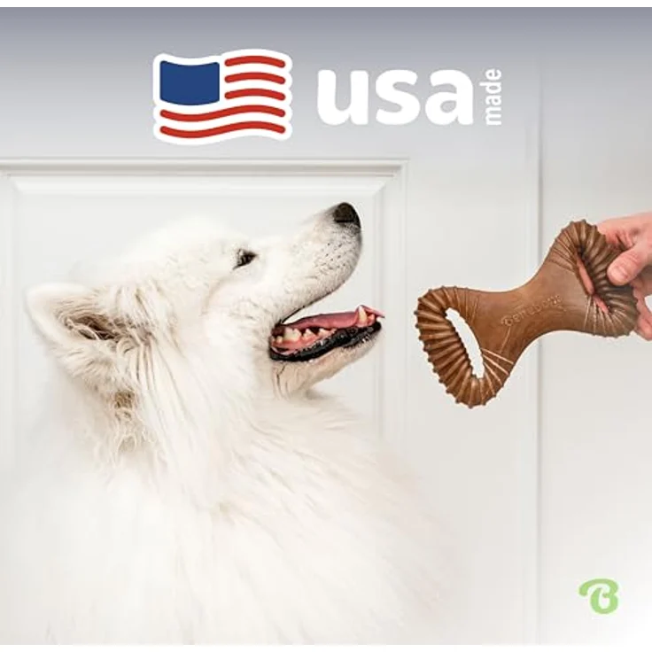 Benebone Dental Chew Bacon M 19cm - Hundespielzeug mit zahnreinigender Wirkung, Marke Benebone – Bild 6