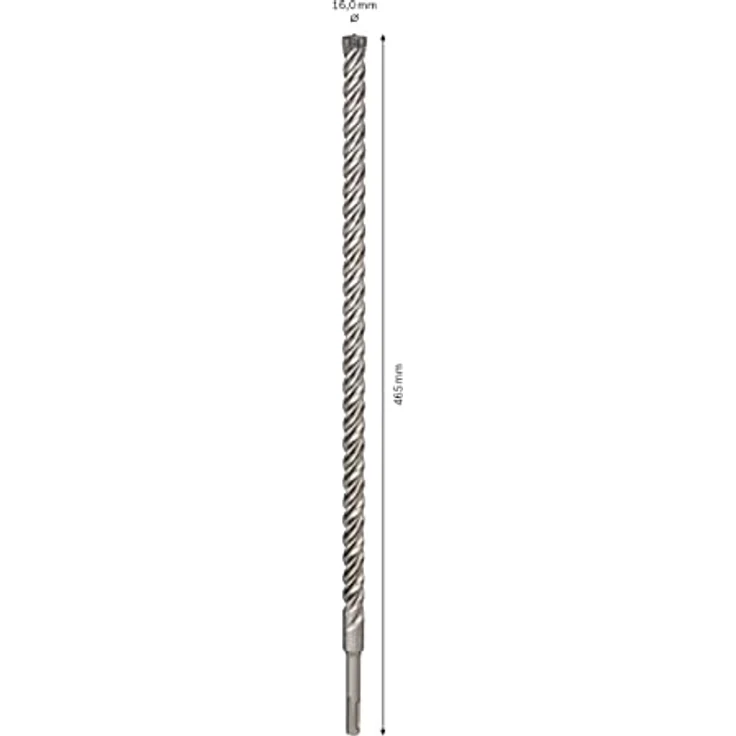 Bosch Professional Hammerbohrer SDS Plus-7X (für Beton und Mauerwerk, 16 x 400 x 465 mm, Zubehör Bohrhammer) – Bild 3