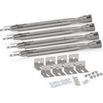 BBQ-Toro Gasgrill BBQ-Toro Universal Edelstahl Brenner Set 4 Stück