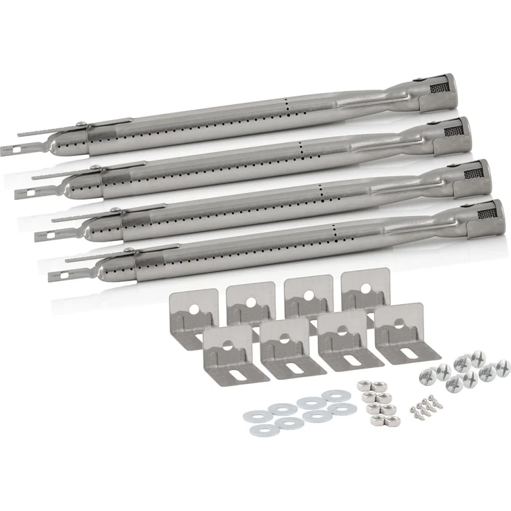 BBQ-Toro Gasgrill BBQ-Toro Universal Edelstahl Brenner Set 4 Stück – Bild 1