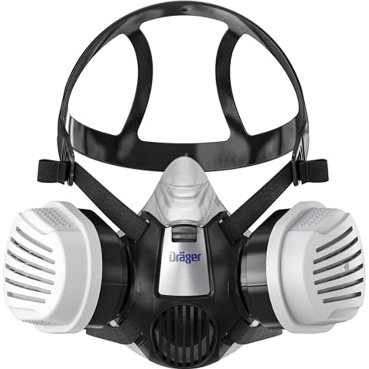 Dräger X-plore 3300 26282 Atemschutz Halbmasken-Set A1B1E1K1-P3R D – Bild 3