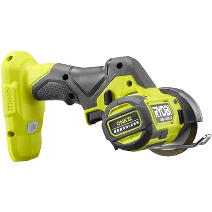 RYOBI RCT18BL-0 Brushless Akku-Trennsäge, 76 mm Scheibendurchmesser, Kompakt und einhändig bedienbar, LED-Beleuchtung, G5 GripZone – Bild 3