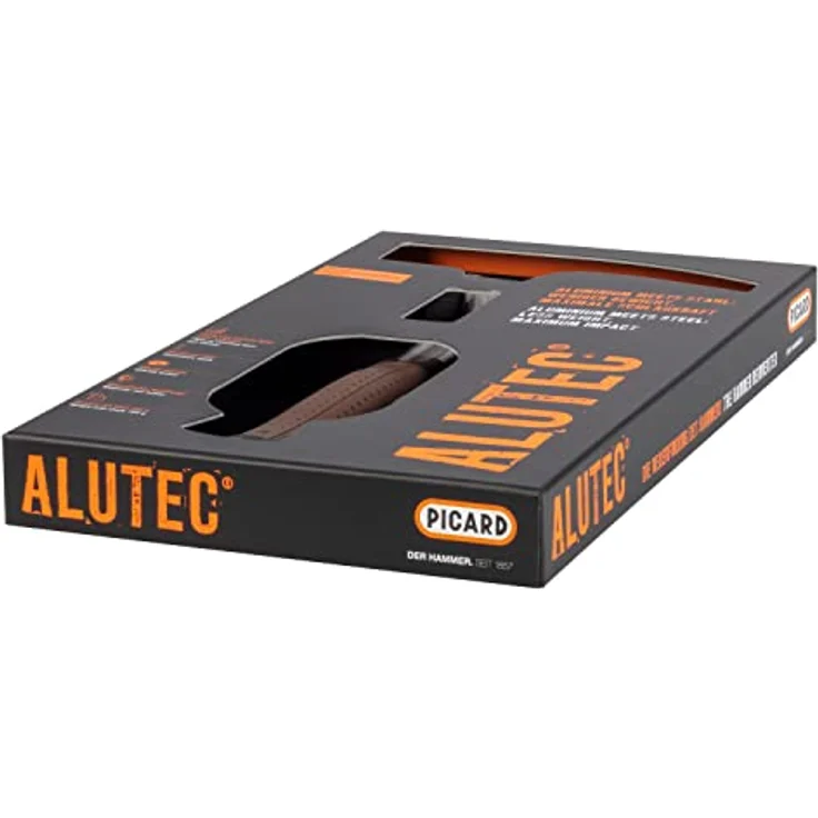 PICARD Latthammer AluTec, Nr. 1098, glatte Bahn, aus Aluminium und geschmiedetem Stahl, Einzelverpackung - Preisvergleich – Bild 4