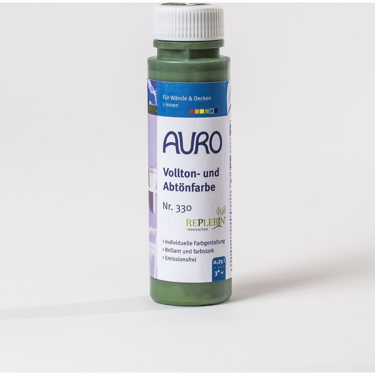 Auro Vollton Und Abtönfarbe Chromoxid Grün 0,25 L