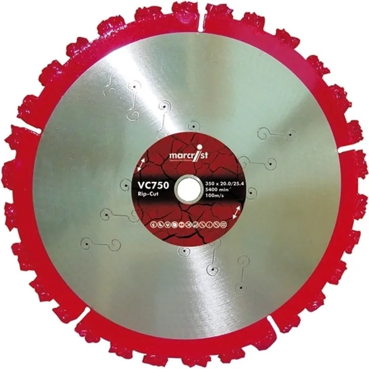 Marcrist VC750 Rip-Cut 125 mm