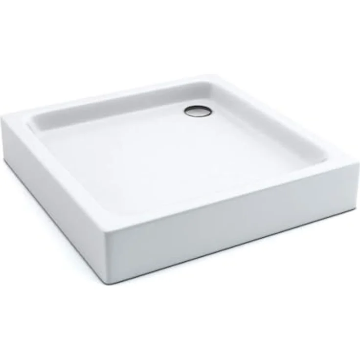 Aquabad® Duschwanne FORTA, Quadrat, Acryl, 1-St., 80x80 cm – Bild 1