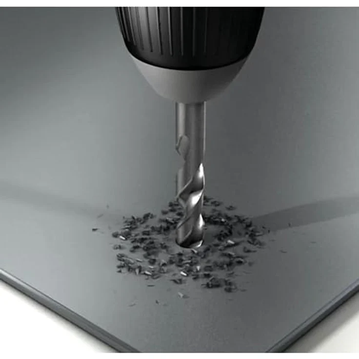 Fischer 536538 HSS Spiralbohrer 6.5mm, präzisionsgeschliffen mit 135° Kreuzanschliff, Gesamtlänge 101mm, DIN 338 – Bild 2