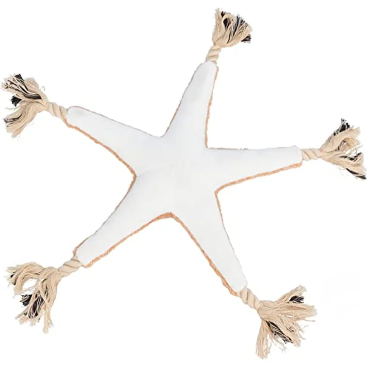 TRIXIE BE Nordic Hundespielzeug, Kuscheltier, geräuschloser Seestern Jane aus Plüsch/Tau - 36046 – Bild 2