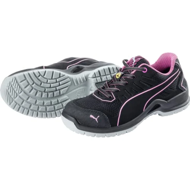 Puma Fuse S1P Sicherheitsschuhe, Damen, ESD, Rutschfest, TC Pink, Größe 38 – Bild 7