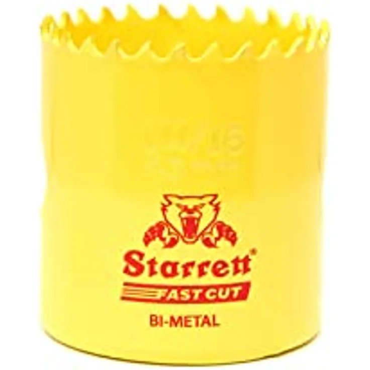 Starrett FCH1116 Bi-Metall Schnellschnitt-Lochsäge, 43 mm