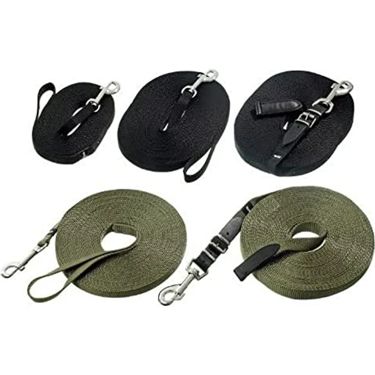 Karlie Art Sportiv Plus Suchleine L: 5 m B: 15 mm S schwarz