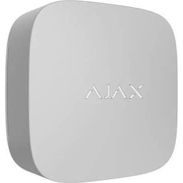 Ajax Smart Air Quality Monitor, Thermometer + Hygrometer, präzise Luftqualitätsüberwachung, Weiss