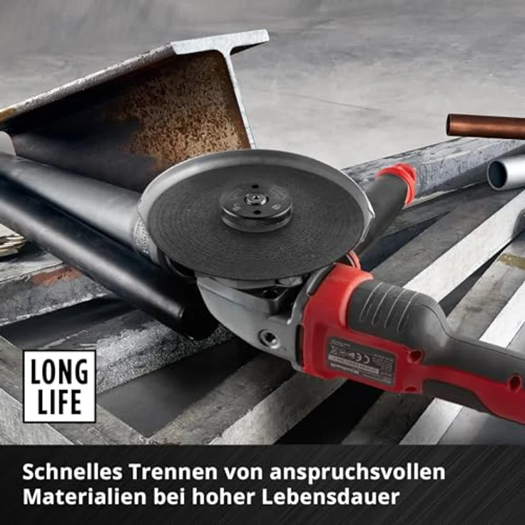 Einhell Trennscheiben Metall, 10-tlg., Ø 230 mm, MPA-zertifiziert, für Edelstahl und Stahl, leichter Schnitt – Bild 5
