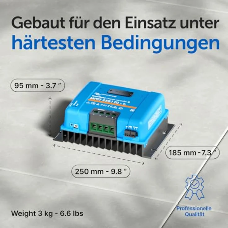 Victron Energy SmartSolar MPPT 250/70-Tr, Solar-Laderegler mit 70 A, Bluetooth-Modul und bis zu 99 % Wirkungsgrad – Bild 3