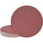 MioTools Fox Klett-Schleifscheiben, Ø 225 mm, Normalkorund, für Trockenbauschleifer, K36, 10 Stk.