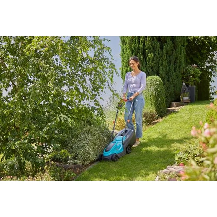 Gardena EasyMax 32/18V Akku-Rasenmäher, 18 V, 1 Akku 4 Ah, Schnittbreite 32 cm, ideal für Rasenflächen bis 200 m² – Bild 5