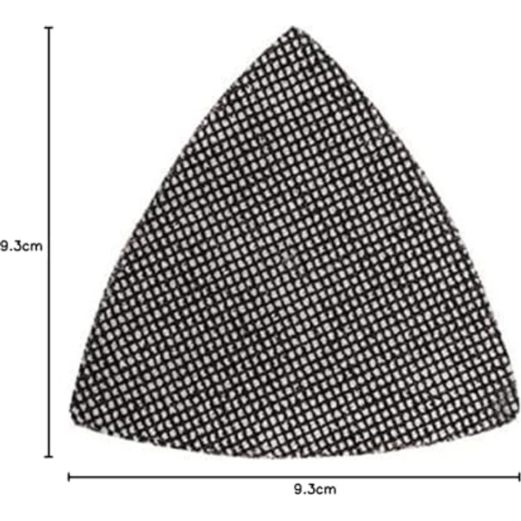 kwb Gitterleinen Schleif-Papier Schleifgitter-Scheibe für Nass- und Trocken-Schliff, f. Delta-Schleifer 93 x 93 K-120, aus Fiberglas, gelocht m. Klett, 5 Stk. – Bild 5
