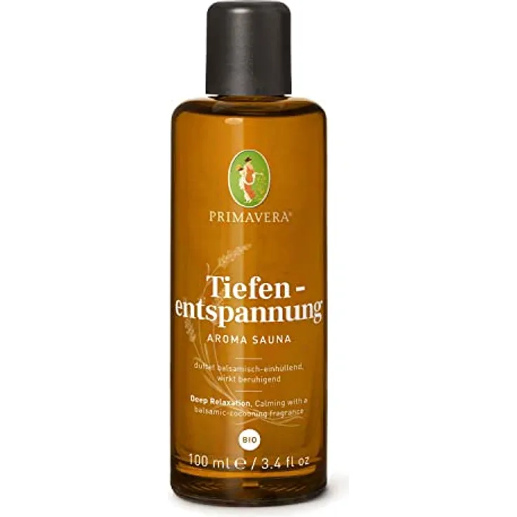 PRIMAVERA Tiefenentspannung Aroma Sauna Bio 100 ml Konzentrat mit Lavendelsaft