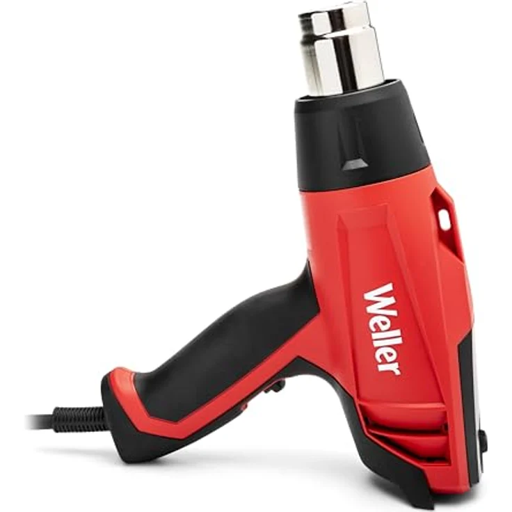 Weller WLHG2023C, Heißluftpistole mit stufenloser Temperatursteuerung, 2000W, ergonomisches Design, leiser Betrieb, vertikaler Standfuß, Swiss-engineered – Bild 2