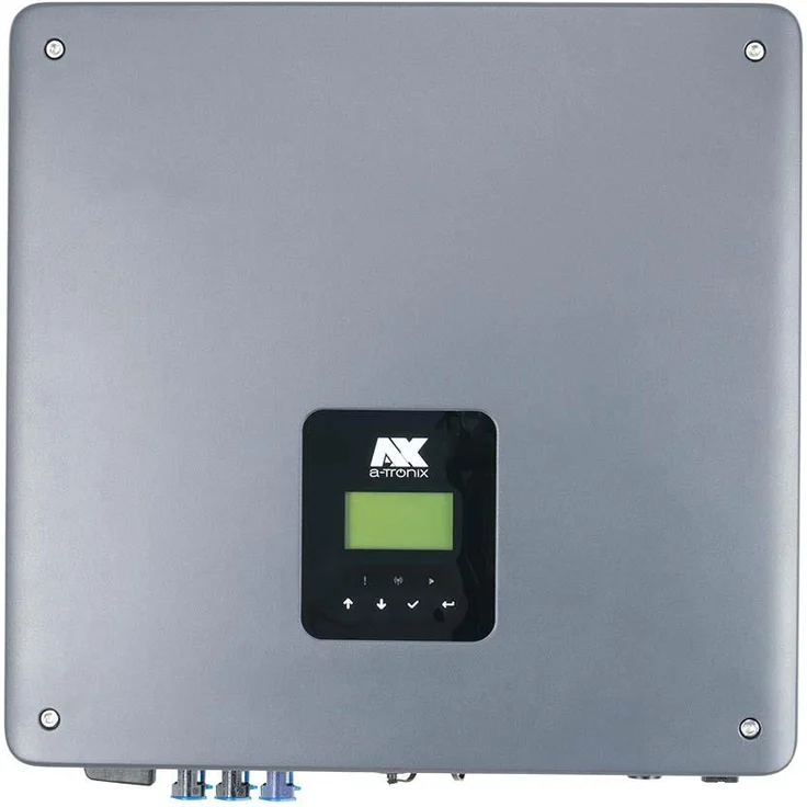 a-TroniX AX 6,0kW-1ph Hybrid Wechselrichter, 6.000W Leistung, 97,08% Wirkungsgrad, schwarzstartfähig, inkl. Smartmeter und W-LAN Dongle