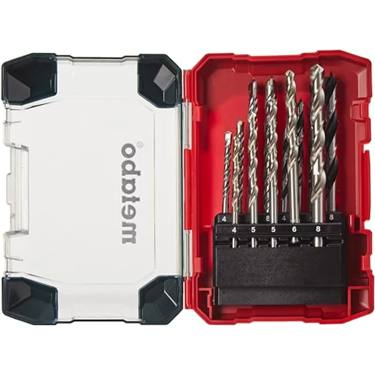 Metabo 626728000 Metall-Spiralbohrer 13-teilig, Hochleistungs-Schnellarbeitsstahl, rechtsschneidend, für Stahl und NE-Metalle – Bild 2