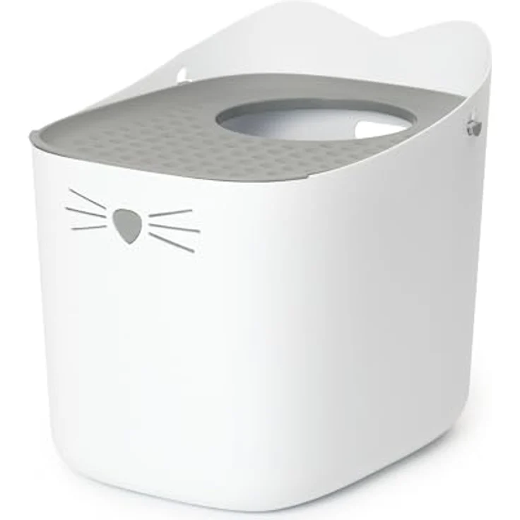 Catit Pixi Katzentoilette, Grau – Bild 1