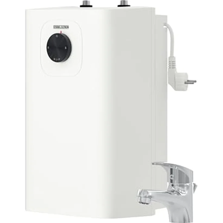 STIEBEL ELTRON SNU 5 Plus, Untertischboiler 5 Liter mit antitropf- und thermostop-Funktion, Niederdruck, Wasserhahn MAE-W, 230V, Made in Germany, 204975 – Bild 1