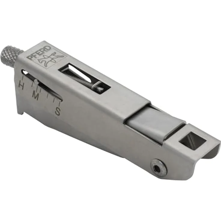 PFERD TBL 24 11099224 Tiefenmessschieber, verstellbare Tiefenbegrenzerlehre für präzise Holzschnitte, Kettenteilungen: 1/4, 3/8 LP, .325, 3/8, .404, Abstand 0.65 mm – Bild 5