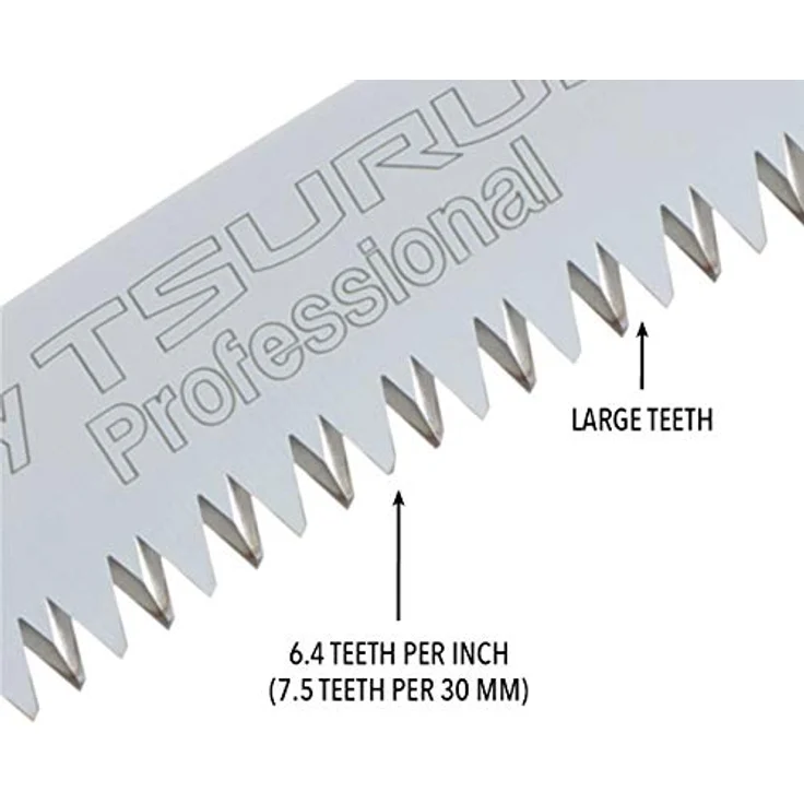 Silky Tsurugi Curve 330mm grob, spitz zulaufende Hochleistungsklinge – Bild 3