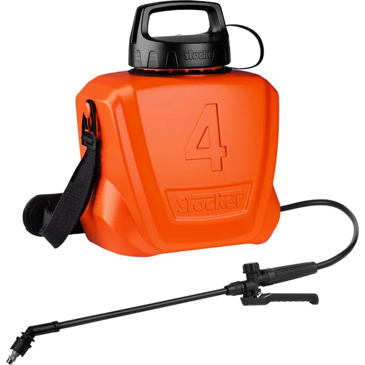Stocker Geyser Elektro-Sprühgerät Thalia, Drucksprühgerät mit 4 L Fassungsvermögen, 2 bar, Trageriemen, Li-Ion Batterie