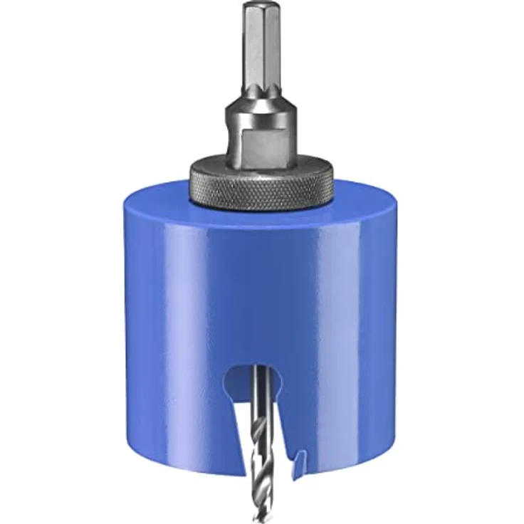 kwb Universal-Lochsäge – 75 mm Durchmesser-Größe, extra scharfe Zähne aus Hartmetall, 8 mm Zentrierbohrer - Preisvergleich – Bild 2