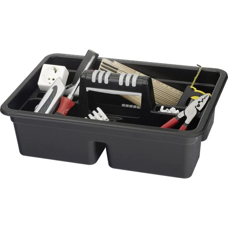 ALUTEC München Werkzeugbox Werkzeugträger, Aluminium, schwarz - Preisvergleich