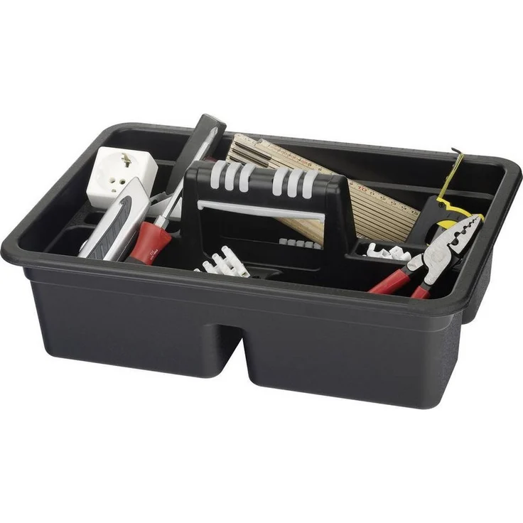 ALUTEC München Werkzeugbox Werkzeugträger, Aluminium, schwarz - Preisvergleich – Bild 1