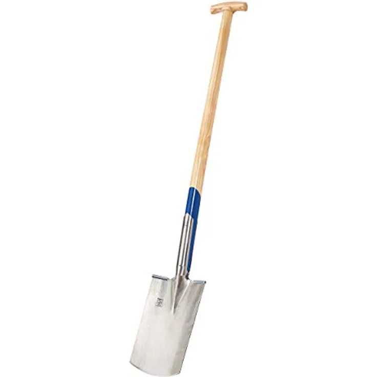 LUX-TOOLS Spaten Comfort Stahl 85 cm mit Trittschutz