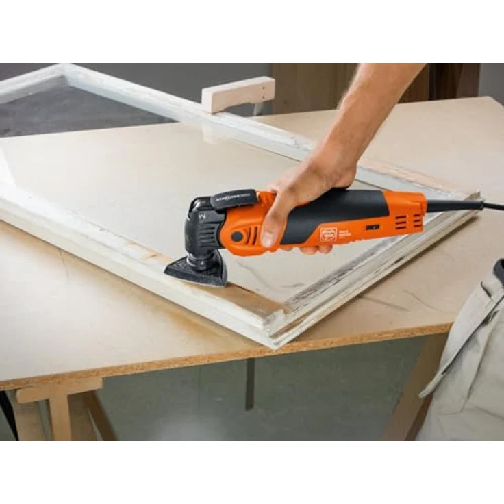 Fein Multimaster MM 500 Plus Basic, Multifunktionswerkzeug mit 350W Motor, inkl. 2teiligem Koffer und StarlockPlus Werkzeugaufnahme – Bild 6
