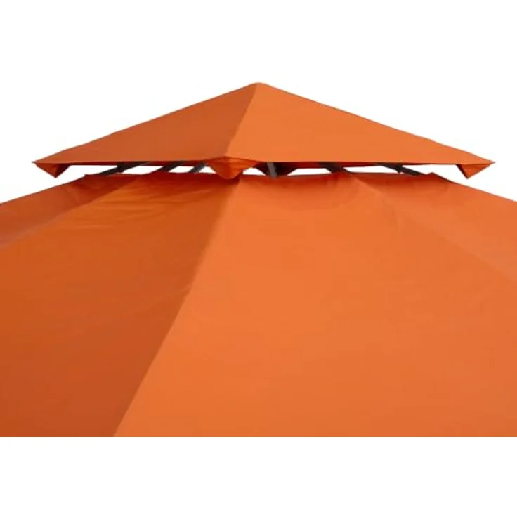 Outsunny Pavillon-Ersatzdach Ersatzdach für Metall-Pavillon, hochwertiges Terrakotta Polyester, 3 x 3 m – Bild 9