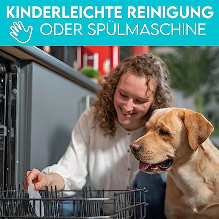 HUND IST KÖNIG® Dosendeckel [3 Stk] robuste Deckel für Dosen halten Tierfutter frisch & schließen Gerüche ein | Lebensmittelechte Dosendeckel/Dosendeckel 800g Konserven – Bild 5