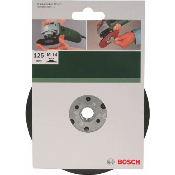 Bosch DIY Schleifteller (für Winkelschleifer (Ø 125 mm, Flanschgewinde M14) - Preisvergleich – Bild 2