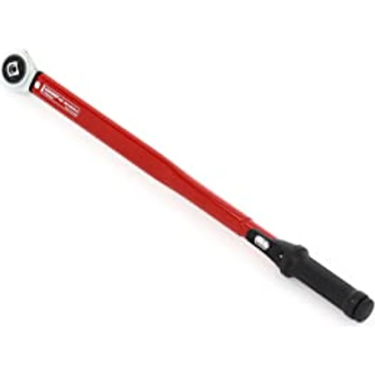 GEDORE red Drehmomentschlüssel für Links- und Rechtsgewinde, 3-4 Zoll, 80-400 Nm, Stahlrohr, Rot-Schwarz – Bild 2