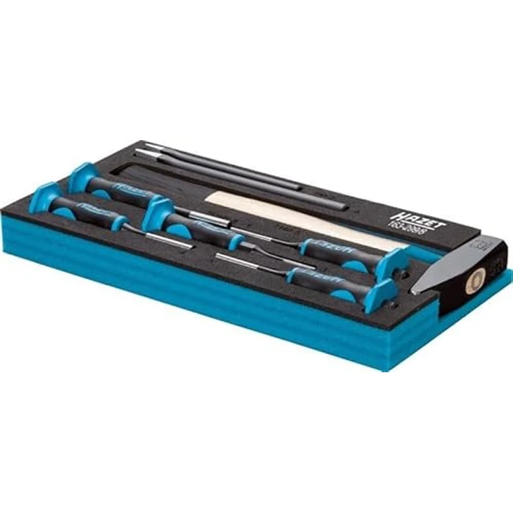 Hazet Splinttreiber Satz 8-teilig, Ordnungssystem mit Safety-Insert-System (SIS), Größe 342 x 172 mm, Made in Germany – Bild 4