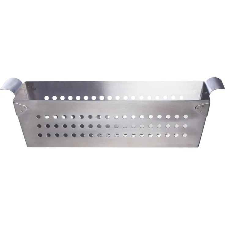 All Grill Gasgrill Allgrill Grillkorb aus Edelstahl 30 x 13 x 9 cm Gemüsekorb