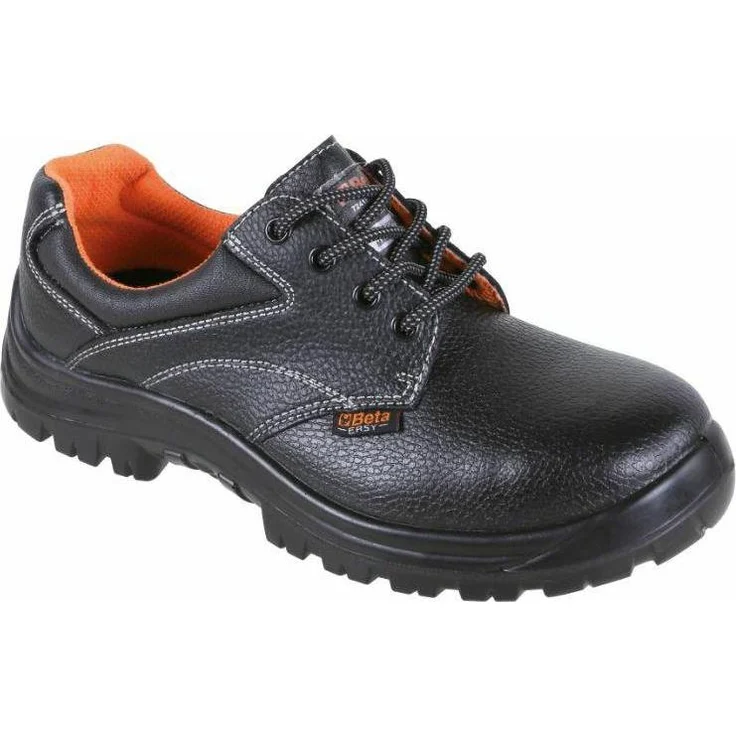 GCS Leder-Arbeitsschuhe 7241EN, Sicherheitsschuhe S3 mit Stahlkappe und anti-Perforation, Größe 46