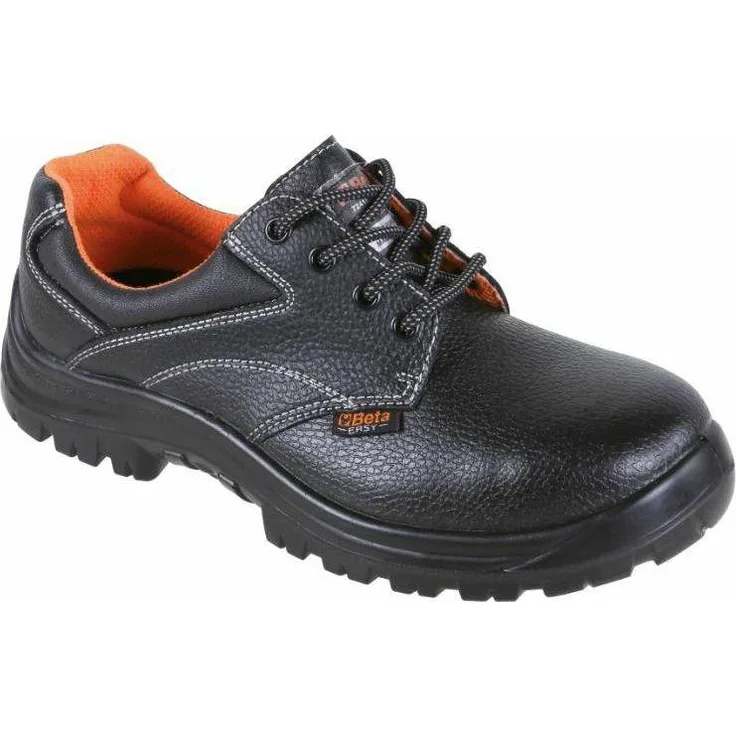 GCS Leder-Arbeitsschuhe 7241EN, Sicherheitsschuhe S3 mit Stahlkappe und anti-Perforation, Größe 46