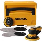 Mirka DEROS II 5650, Exzenter-Schleifer Schleifmaschine mit Absaugung, Ø 125 & 150mm Schleifteller, 5,0mm Hub, bürstenloser Motor, vibrationsarm, integrierter Bluetooth-Sensor