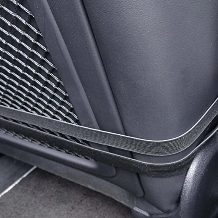 Hossi's Wholesale Tierbett Hundesitz Leder-Look für Autos, inklusive Sicherheitsgurt, universell passend für Mercedes-Benz C-Klasse, ca. 50x55x20 cm – Bild 5