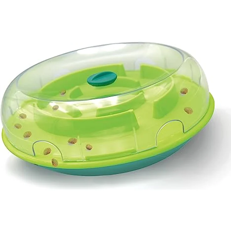 Outward Hound Nina Ottosson Wobble Bowl - Intelligenzspielzeug/Anti-Schling-Napf für Hunde - interaktiv – Bild 2