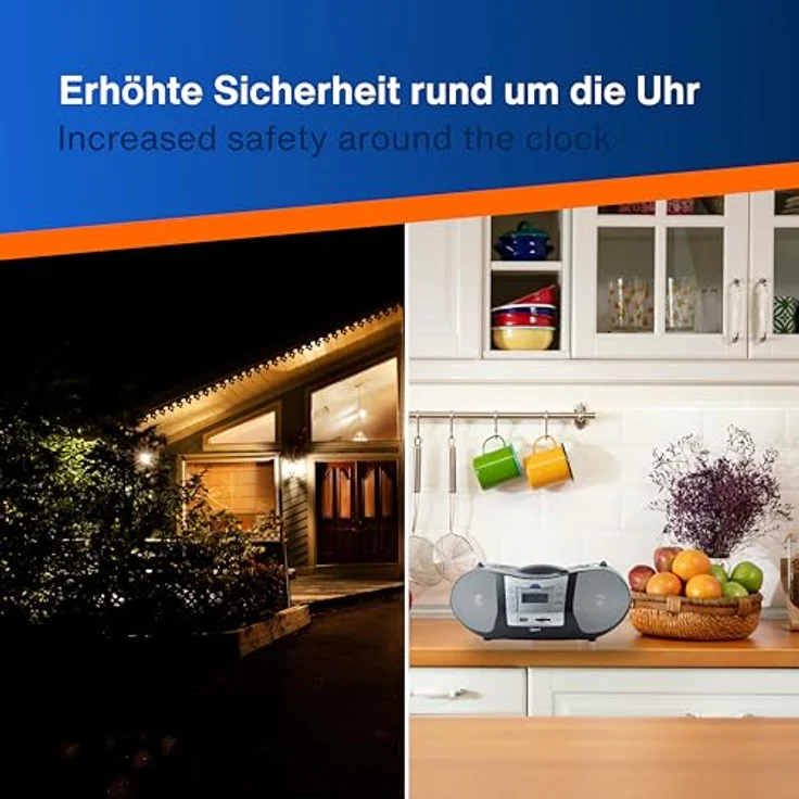 REV Zeitschaltuhr Easy+, digitale Zeitschaltuhr mit LCD-Display, weiß, mit integriertem Akku und erhöhtem Berührungsschutz – Bild 9